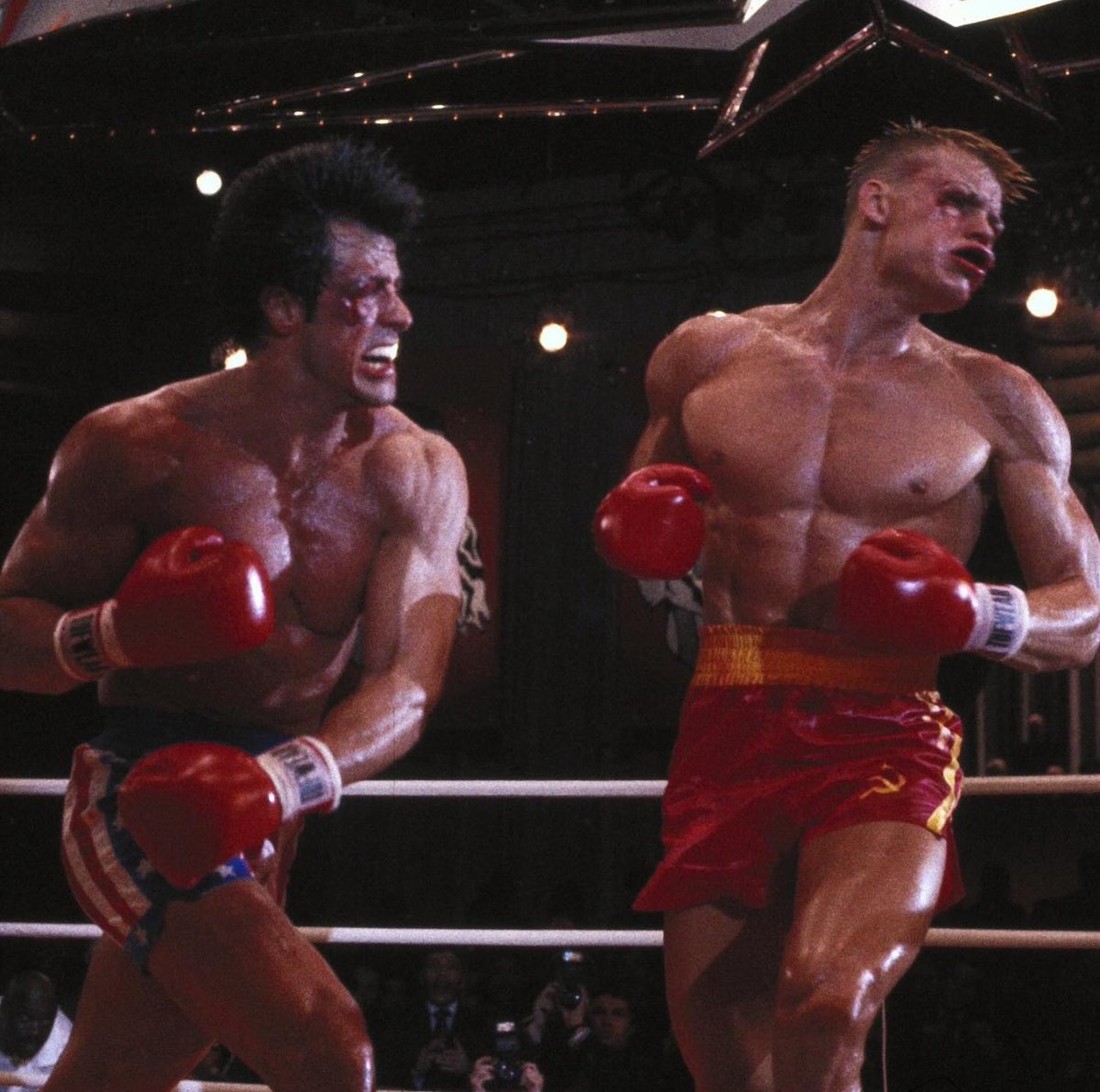 On this day in 1985, Rocky Balboa defeated Ivan Drago in Russia and effectively ended the Cold War.

Never forget.