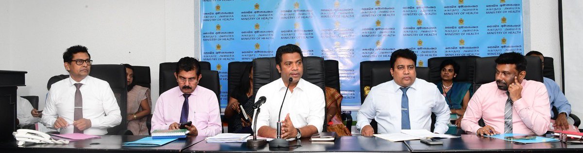 MoH_SriLanka's tweet photo. Strengthening Sri Lanka’s Postal Service

A productive meeting today focused on digital transformation, strategic planning, and resolving workforce challenges to modernize and enhance our postal services.

#SLPost #Progress #SriLanka https://t.co/j57EiX0hnH