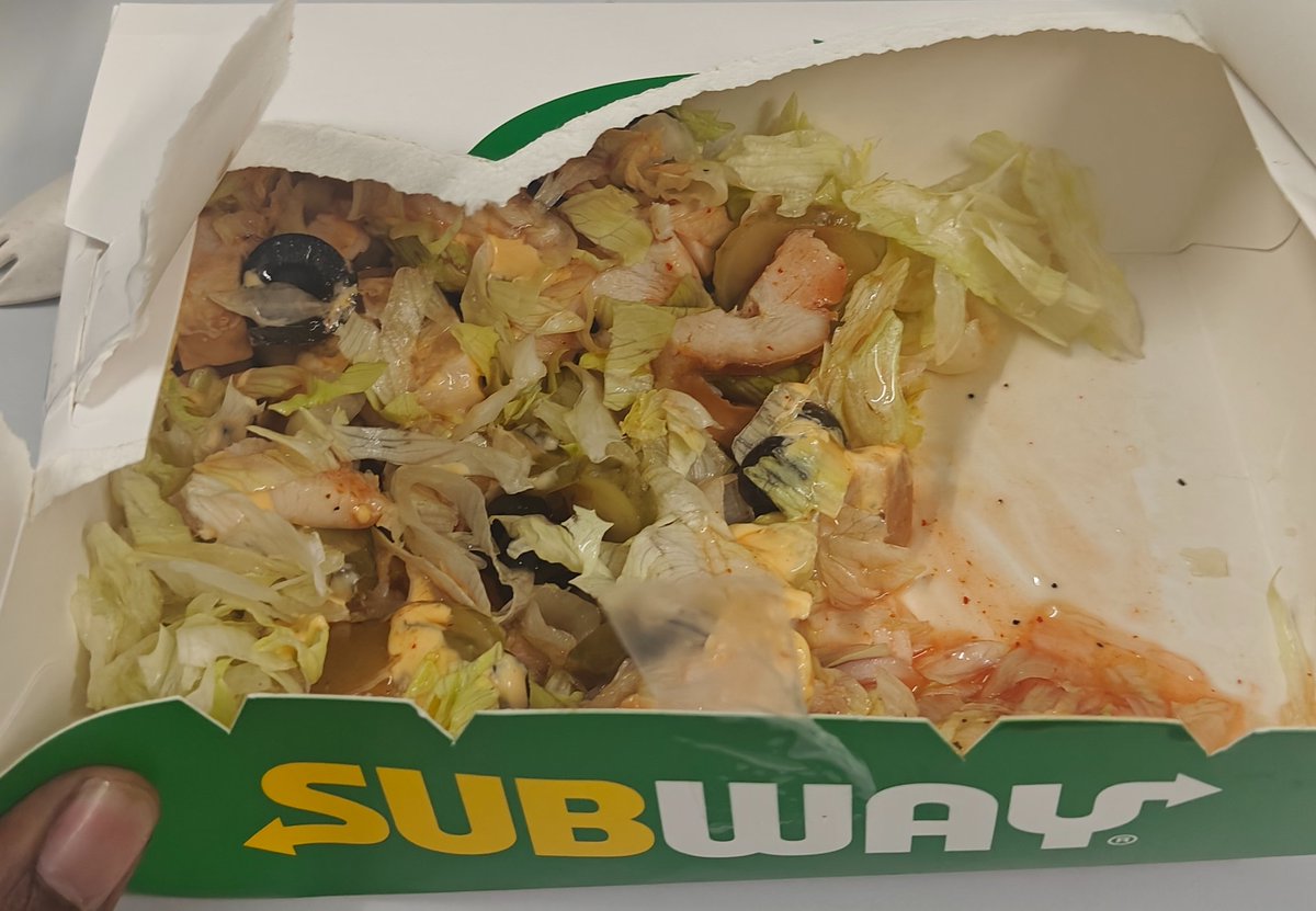 sivakumarv's tweet photo. Subway, you can do better. The quality, quantity, and packaging don't justify the price. Time to step up in @subwayind https://t.co/ndDbkmWdm0
