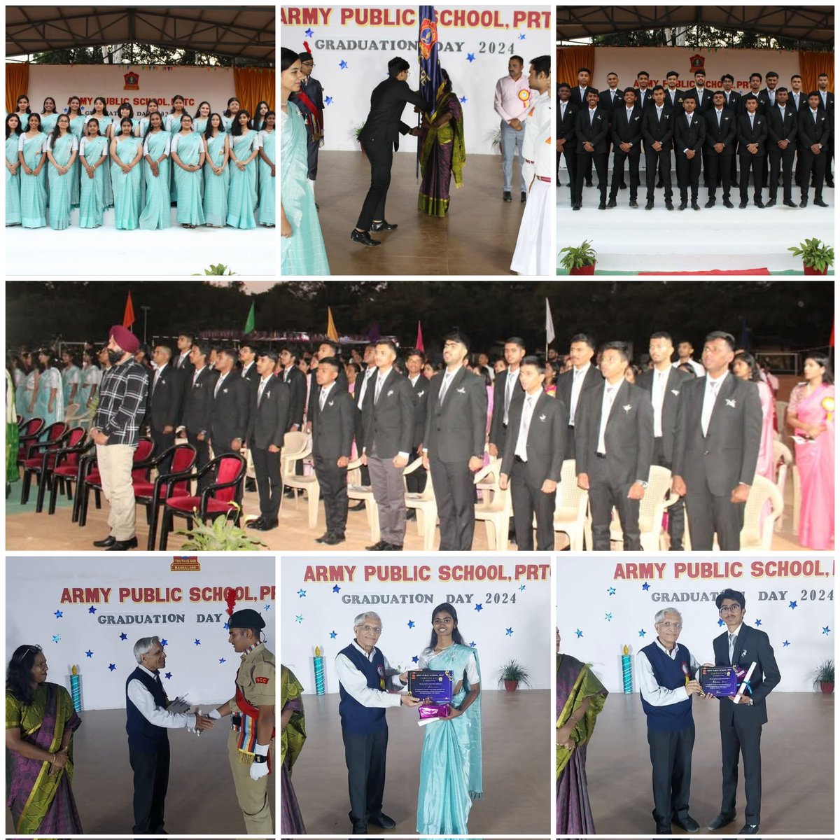 apsprtcbangalor's tweet photo. Glimpses of Graduation 2024 at Army Public School, PRTC.
A day of pride, joy, and endless possibilities!
As we close this chapter and step into a new one, let us carry the lessons, friendships, and dreams that will shape our future.
#graduationday2024
#apsprtc https://t.co/GPw0dRYcxP