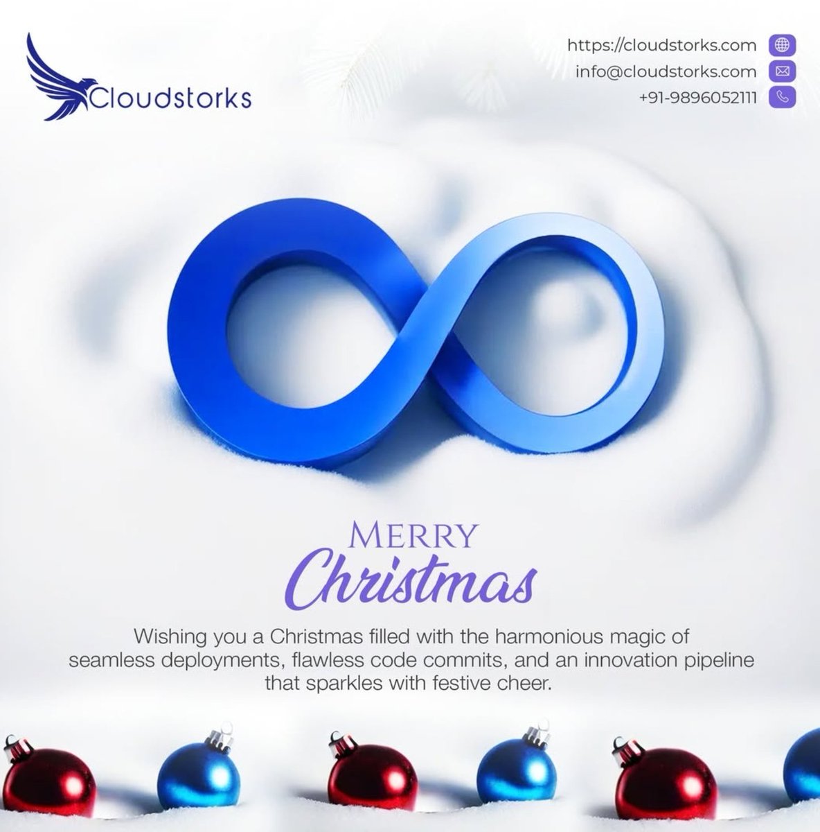 cloudstorks's tweet photo. 🎄✨ Merry Christmas to All! ✨🎄

May your holiday season be filled with joy, love, and laughter. 🎁🌟 Here's to cozy moments with loved ones, magical memories, and a bright new year ahead! 🕯️❄️

#MerryChristmas #FestiveVibes #Cloudstorks #DevOps #Cloud #Security #AI https://t.co/JPvTEKPGu0