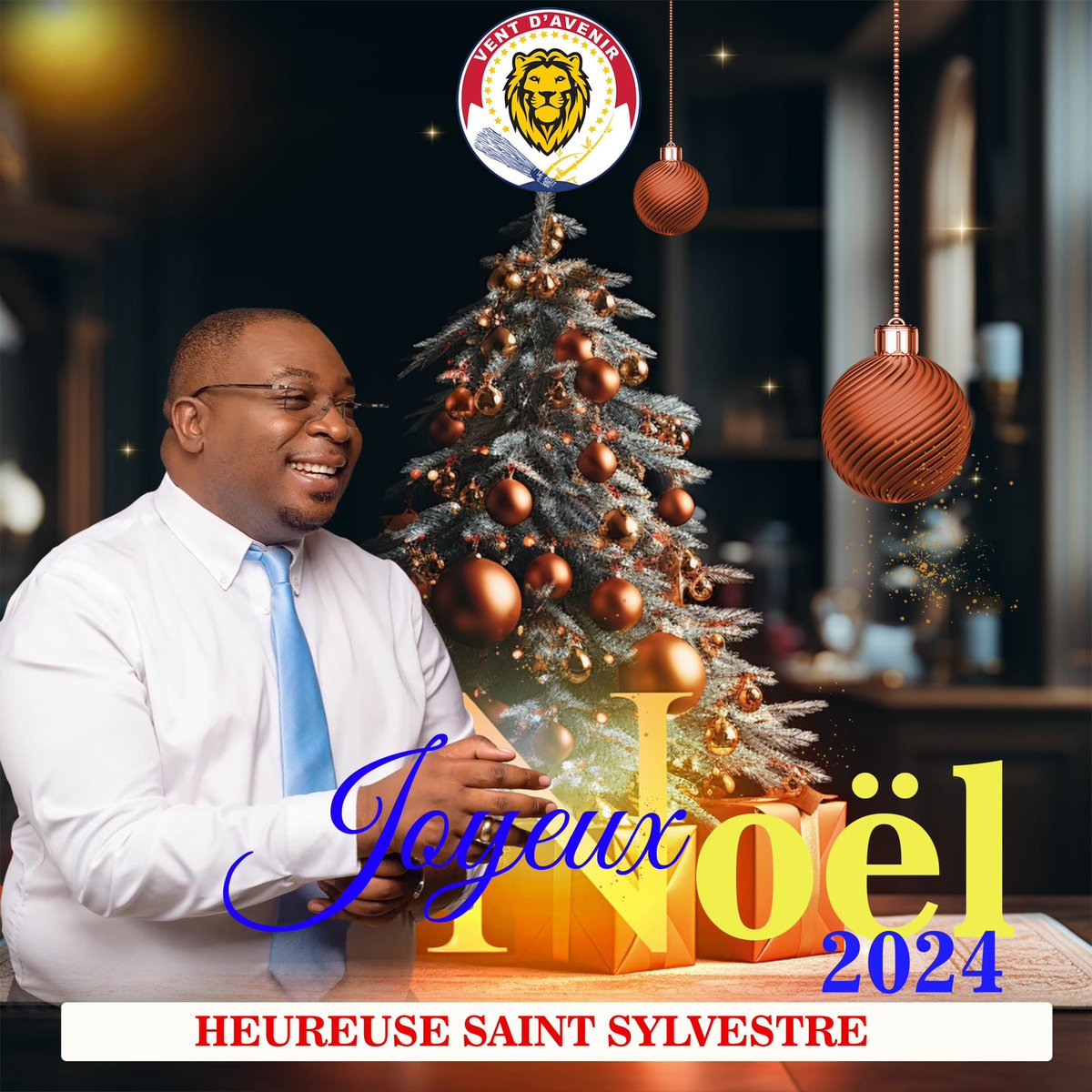 VENT D'AVENIR : CÉLÉBRATION

En cette journée du 25 déc consacrée à la célébration de la nativité du Christ,le parti politique Vent d'Avenir à travers son Pr National et initiateur Me Justin KIELA, souhaite un joyeux Noël à tous les compatriotes et camarades Chrétiens du Parti.