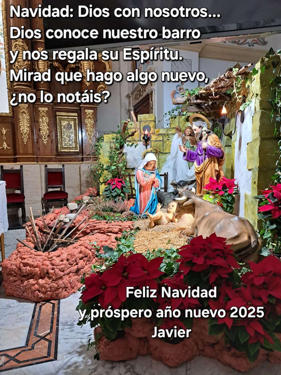 SantaMartaPuzol's tweet photo. Feliz Navidad son los deseos del párroco D. Javier https://t.co/r5FHeosCAJ