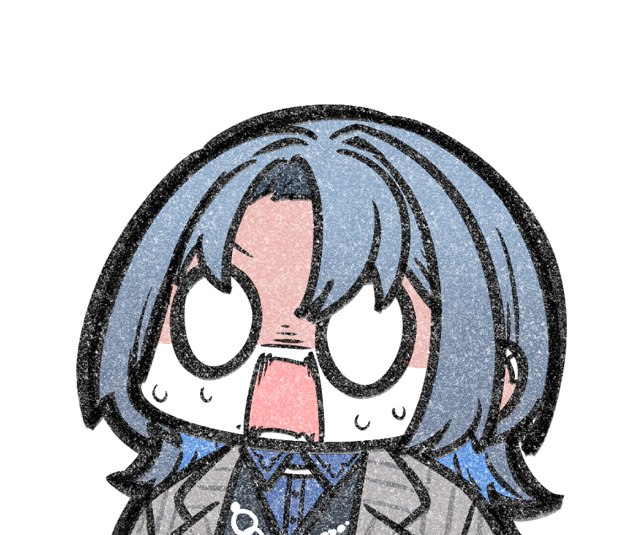 「いろんな表情の火威青くん描いた#青ペン #いろんな表情のvtuberさん 」|221(ﾂﾂｲﾁ)同人作家VTuber@月一で電子同人誌制作中のイラスト