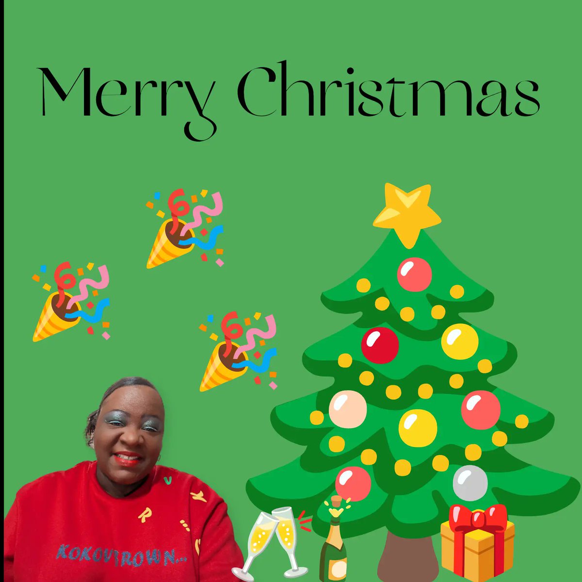 Ladyybrown's tweet photo. Merry Christmas 🎄🎁🎉🍾🥂 https://t.co/u19NvR3aBM