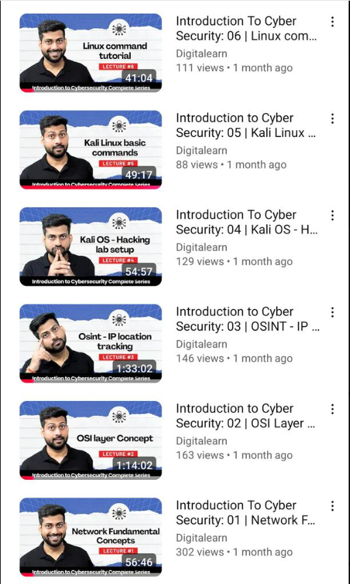 DIGITALEARN_1's tweet photo. Complete 18 Free cyber security training classes published on YouTube. From beginner to Advance ❤. 

Watch here: https://t.co/uQ6xDzEGTL 

Hit subscribe bottom 🤯

Try It Out Now: https://t.co/wuBEqVY5s8 https://t.co/JSk12XChcp