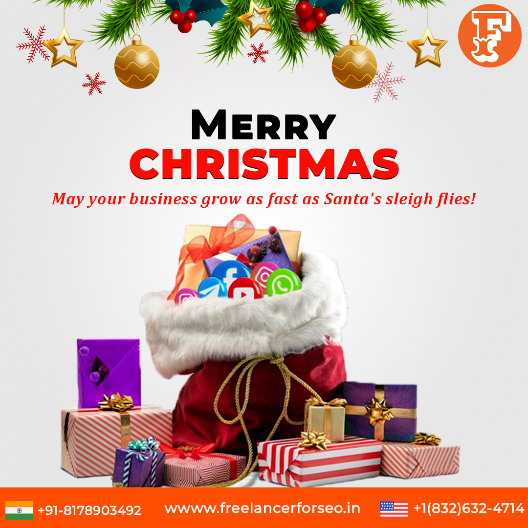 freelancerforse's tweet photo. Wishing you a Merry Christmas filled with joy and success! Let Santa’s magic boost your online presence with our innovative, and effective SEO services. Let’s make 2025 your year of growth.

Find the best freelancers here!
🌐 https://t.co/WFIM9f3ISY
#MerryChristmas https://t.co/vWs4r7Jzxy