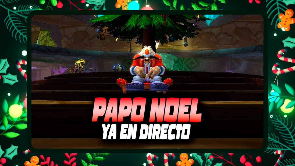 🎄 ESPECIAL NAVIDAD 🎄

¡Ya está aquí 🎅 PAPO NOEL 🎅 ven a por tú 🎁 regalo! 🎁

Ya en directo en mi canal