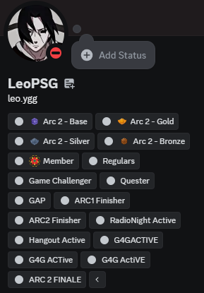 jmslvdrrr's tweet image. Unlocked the Arc 2 Finisher role! Ready to conquer more quests!
@YieldGuild @yggpilipinas #YGGGAPS8 #ARC2 #YGGPH