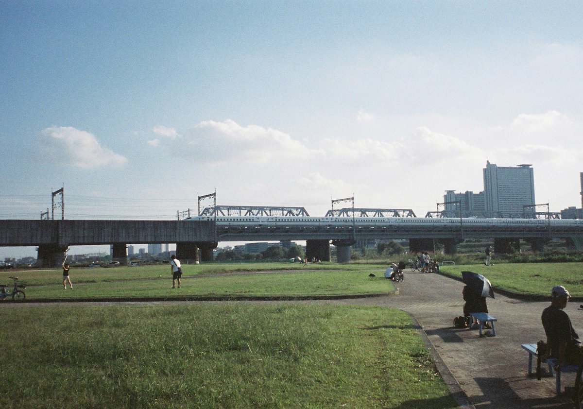 muhraufan's tweet photo. Tokyo baseball field snap with an APS film camera ⚾️ https://t.co/rU8SNM6L4h