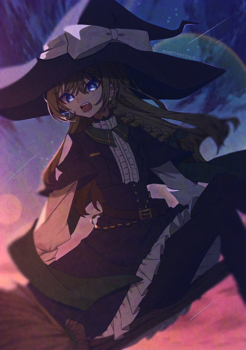 ahAI7VIMvT31613's tweet image. #東方Project #霧雨魔理沙