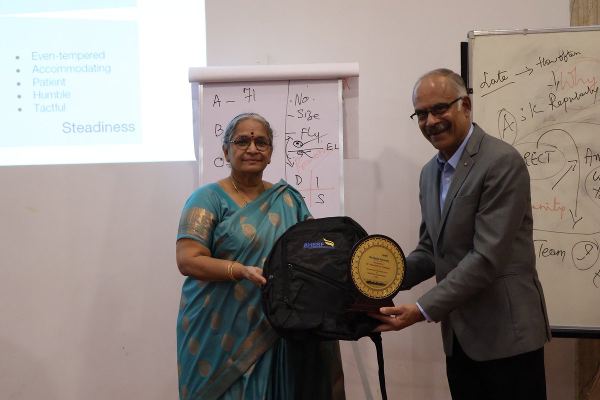 Apollo Inst. of Med. Sciences &Research, Chittoor (@aimsrchittoor) on Twitter photo The 2nd Institutional retreat was organized for the faculty on "Academic Leadership" on 21st and 22nd December 2024 at GK Hill view resort, Kaiwara, Chintamani, Karnataka.
Dr. Muralidhar from People Business and Dr. Thimmappa Hegde engaged the sessions. <a href="/DrHVinodBhat1/">Dr H Vinod Bhat</a> The 2nd Institutional retreat was organized for the faculty on "Academic Leadership" on 21st and 22nd December 2024 at GK Hill view resort, Kaiwara, Chintamani, Karnataka.
Dr. Muralidhar from People Business and Dr. Thimmappa Hegde engaged the sessions. <a href="/DrHVinodBhat1/">Dr H Vinod Bhat</a>
