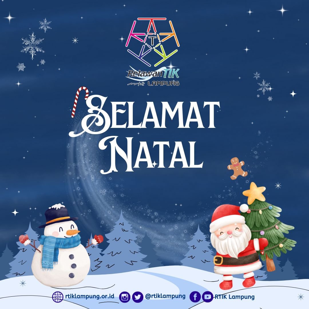 Selamat Merayakan Natal

#natal
#rtiklampung
#rtik
#relawantik
#makincakapdigital