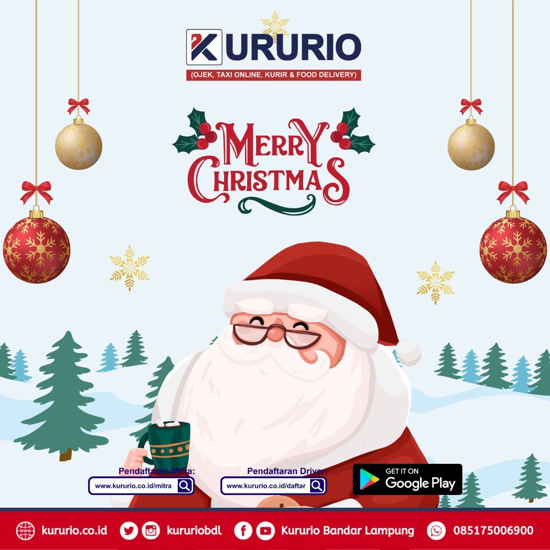 Selamat Merayakan Natal

#natal
#kururio
#kururiobdl
#ojol