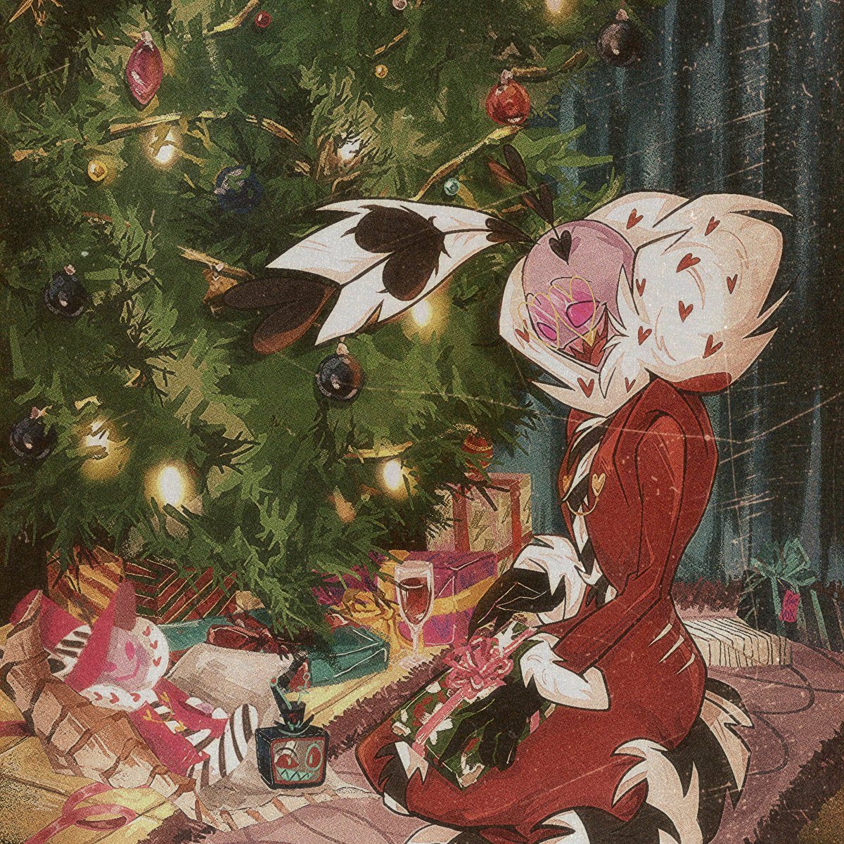 ZiMeGng's tweet photo. 🎄MERRY CHRISTMAS🎄
#voxval
#StaticMoth 
#HazbinHotelFanart 
#HazbinHotelVox 
#HazbinHotelVal https://t.co/ElaI3BUIqb