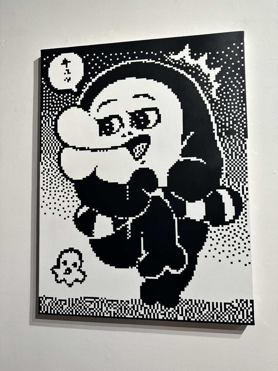本日から始まったAC部の個展、『GIFTOOOON』行けました!!最高〜 