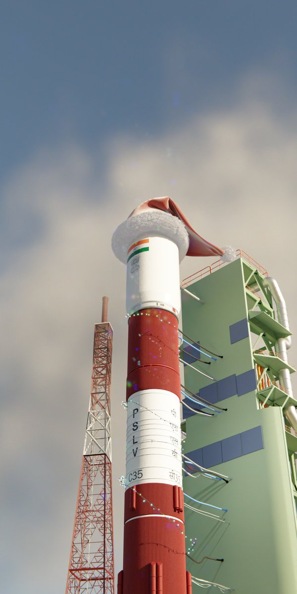 Just a chill PSLV wishing you Merry Christmas 🎅