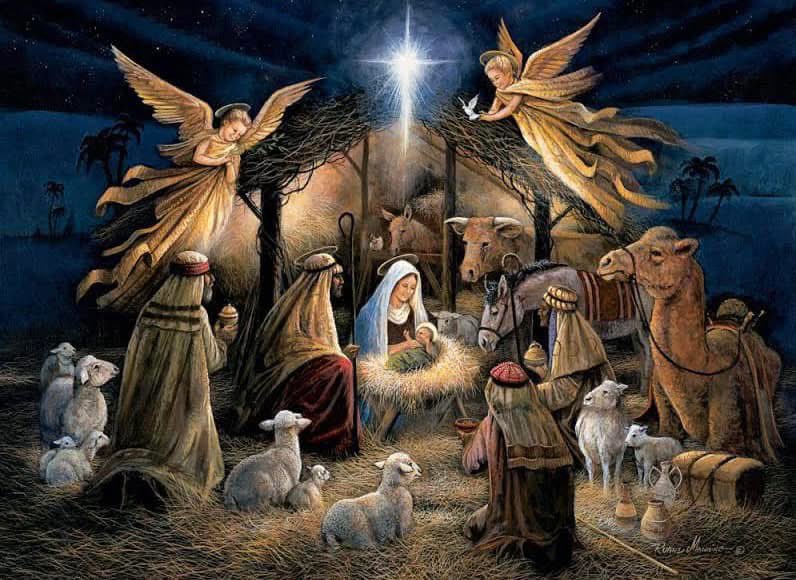 BrianCooke92's tweet photo. “And the angel said unto them, Fear not: for, behold, I bring you good tidings of great joy, which shall be to all people. For unto you is born this day in the city of David a Saviour, which is Christ the Lord.”

The reason for the season! Merry Christmas! https://t.co/qqB1NewosD