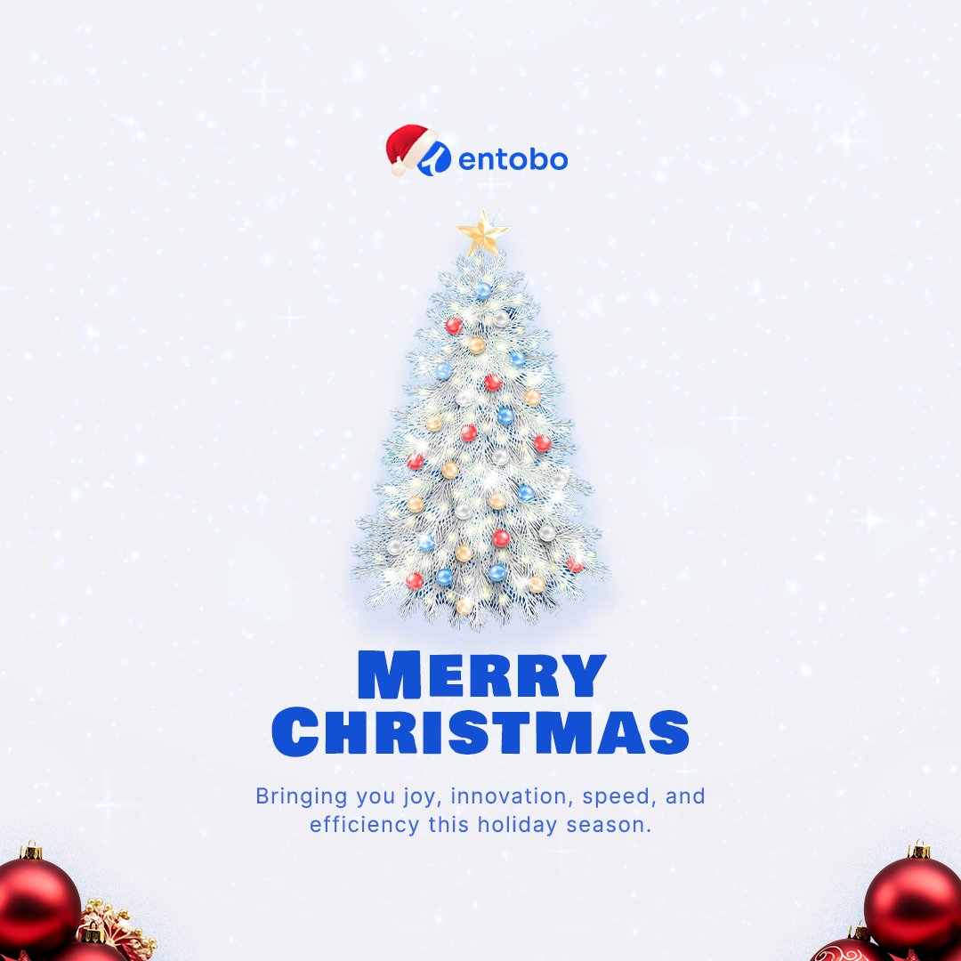 EntoboHQ's tweet photo. Wishing you a holiday season that's as speedy and efficient as our solutions! 

At Entobo, we're passionate about delivering powerful, exciting, and cost-saving innovations that transform the way you operate as a business.

We look forward to you  being part of our journey. https://t.co/OI0Lp34yKs