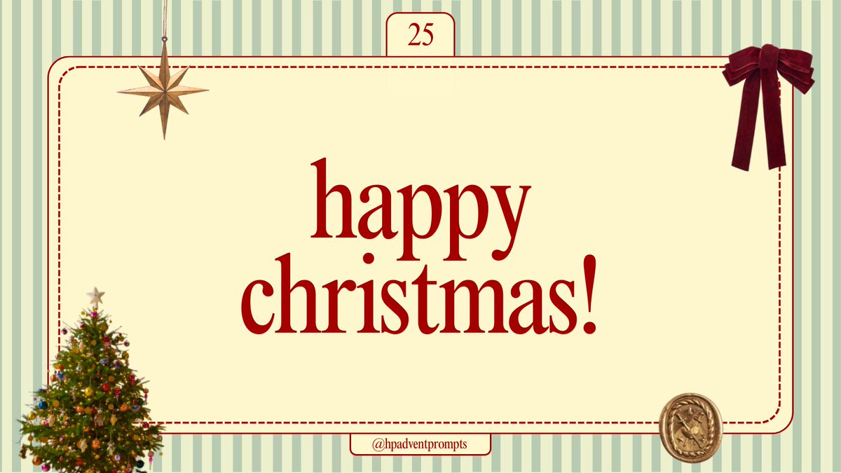 Day 25: Happy Christmas!