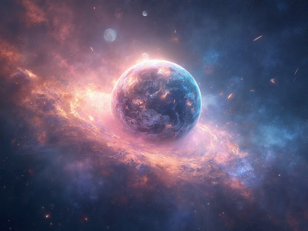 talemonks's tweet image. Planet Crystalia evolves to cosmic unity, embodying universal consciousness and harmony across dimensions. It's now a vital, interconnected force in the cosmos. 🌌✨ #CosmicEvolution #UniversalHarmony