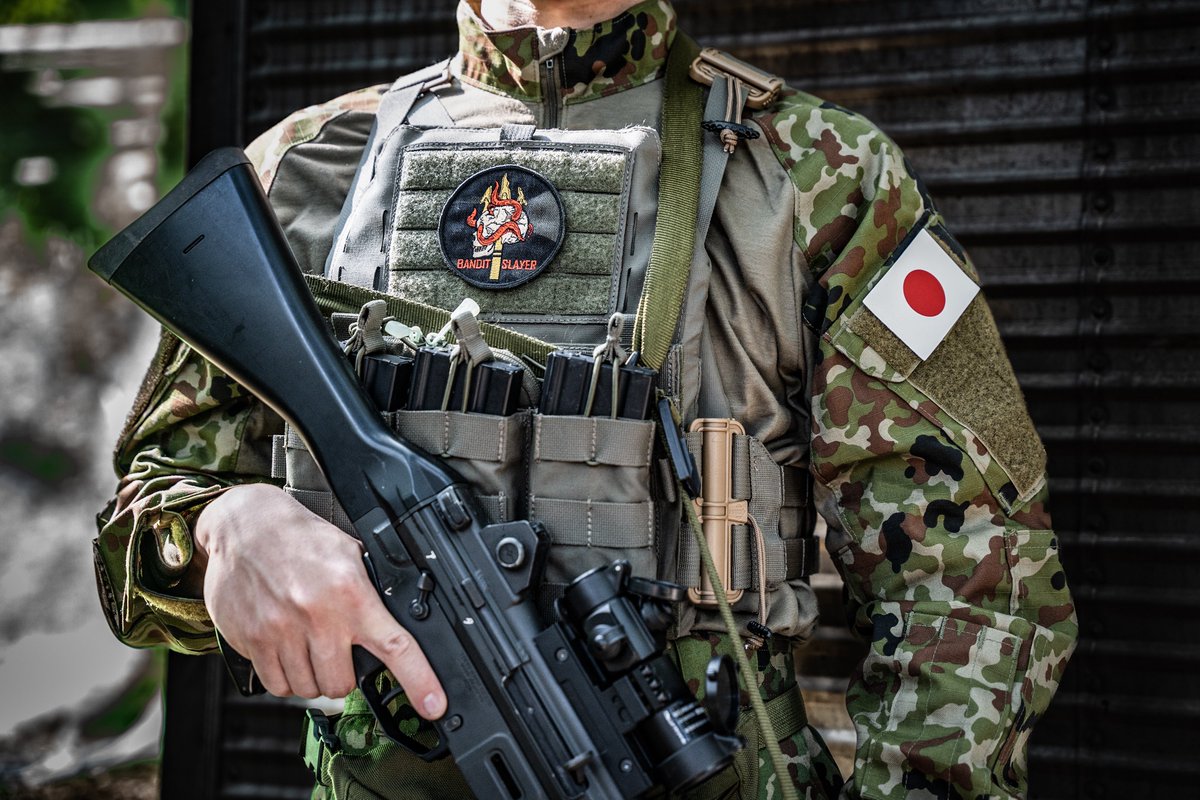 フリサバ7展示内容】 定番パッチの物販ほか、SI新作プレートキャリア 