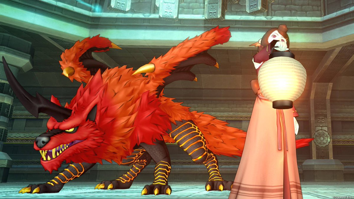 早速行ってきました。 耐性さえシッカリ積んでおけばそこまで攻略が難しい敵ではなかったかなぁ。 様々な意見があるのだろうけど、個人的にコインボスはそんなに強くない方が良いかなと思うので、今回の人食い火竜は丁度良い塩梅かと。  #DQ10 #ドラクエ10