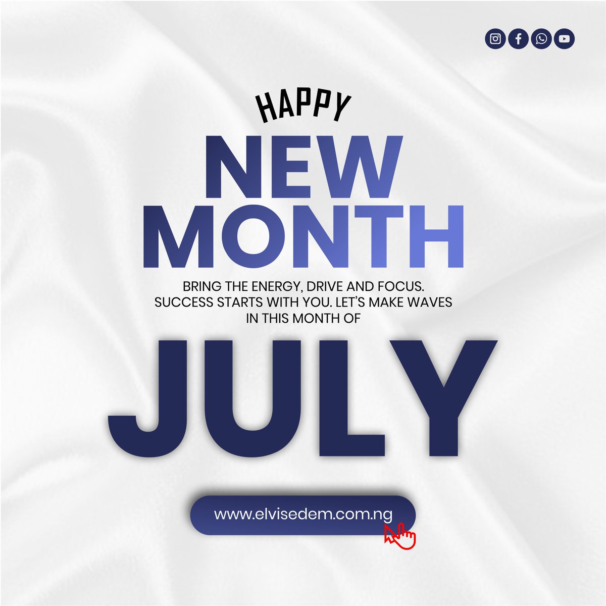 elvisemarketing's tweet image. Happy New Month!
July is here, and it’s time to heat things up! May this month bring endless success and sunshine into your life.

Visit our website, send us an email, or DM us to get a free marketing proposal today!

#HappyNewMonth #JulyGlow