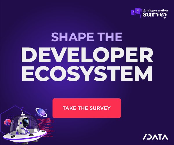 AnushCodergirl's tweet photo. Are you a #backend developer? Which #cloud technologies are you using in your projects? Share what you like and dislike about #dbaas #containers #serverless #iaas in a new #DeveloperNationSurvey for a chance to win licenses, Amazon vouchers, new gear and more. https://t.co/Z6ZGV95Gw0