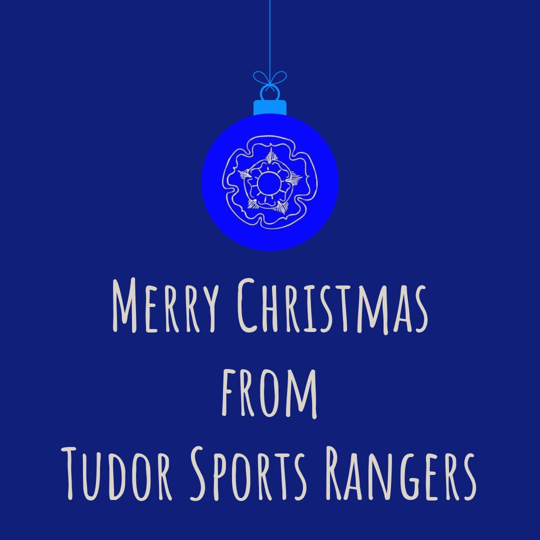 Merry Christmas from everyone at Tudor Sports Rangers! 💙🎄

#UpTheTudor 🔵