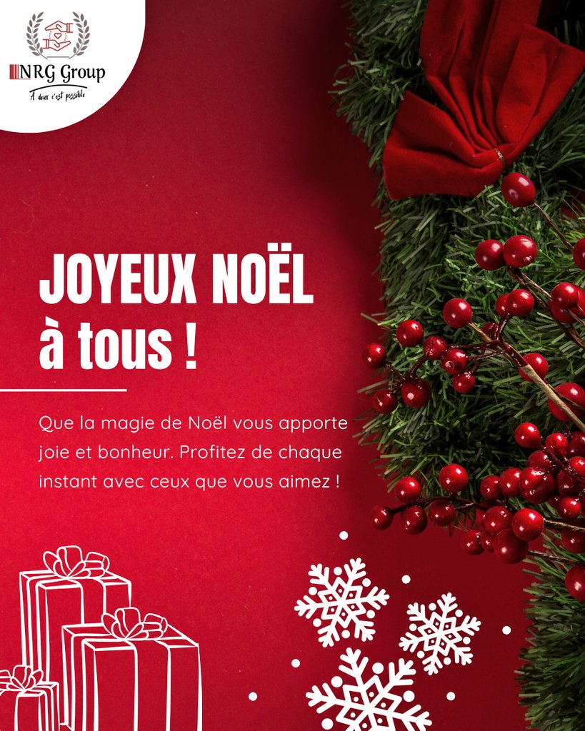 Joyeux Noël à toutes et à tous !
#Christmas