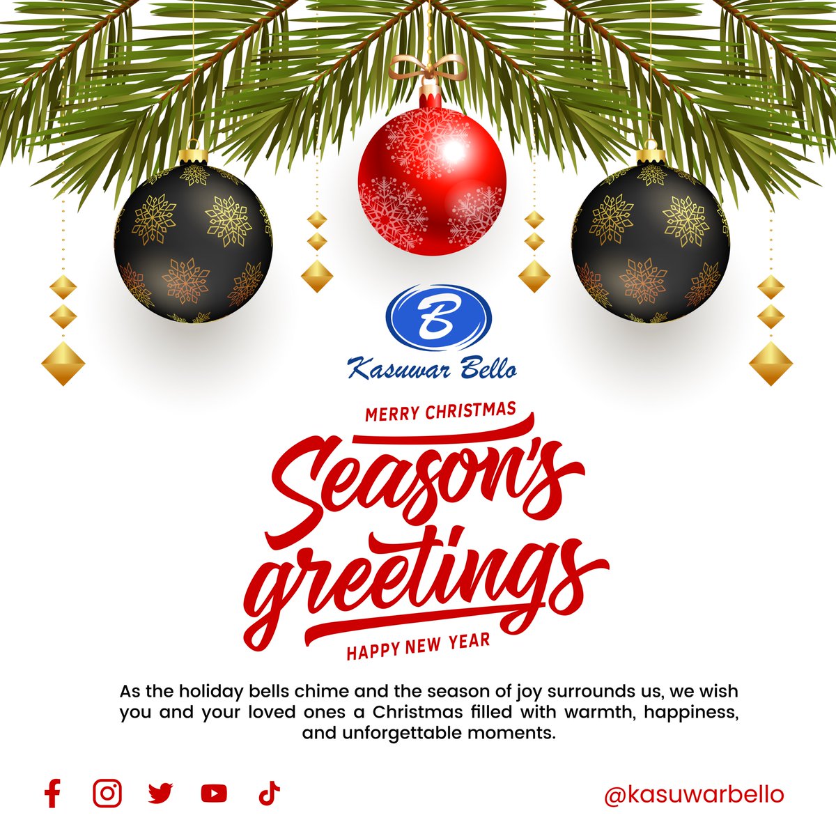 kasuwarbello_'s tweet photo. Happy Christmas and New Year in Advance!!!

Kasuwar Bello Kasuwarku Cee!!!

#hausa #arewa #nigeria #hausacomedy #kasuwa #danbello #kawumansur #kasuwarbello #arewacomedy https://t.co/cY805DyROu