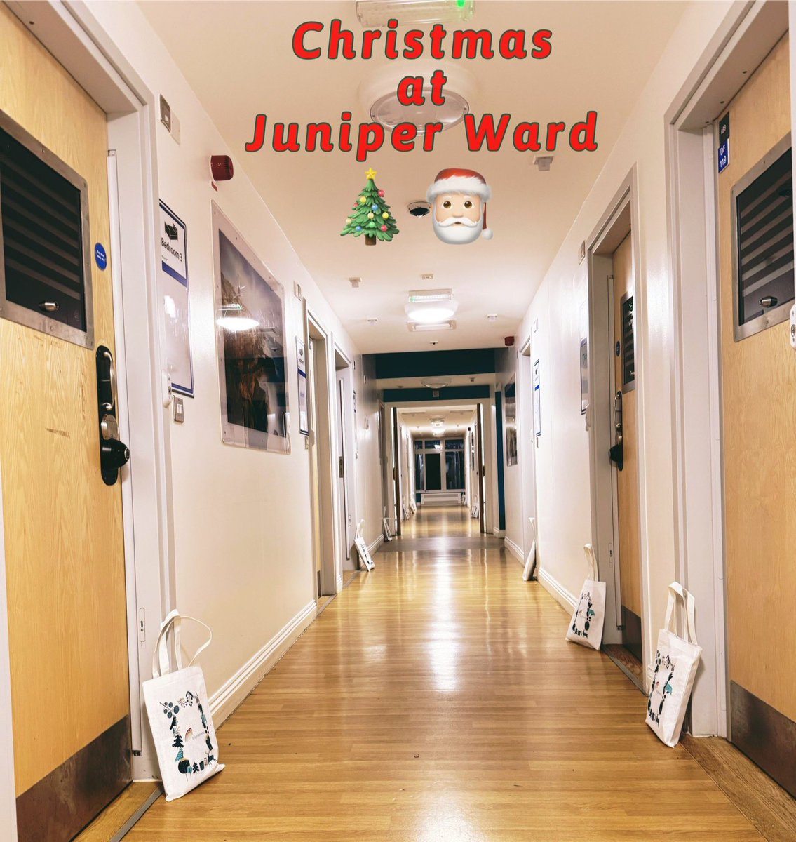 Our <a href="/SHFTbrighterway/">Brighterway</a> gifts bags all set out ready for the patients to awake and see their gifts 🫶🏻🎄 Thank you for helping us make #ChristmasInHospital less daunting.
