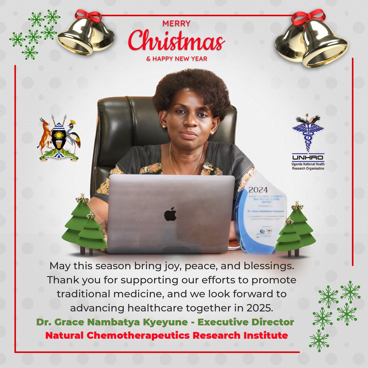 🎄 Merry Christmas and Happy New Year from all of us at the Natural Chemotherapeutics Research Institute! 🎉 May this festive season bring you joy, good health, and countless blessings as we step into a new year filled with hope and opportunities. 🌟 #HappyHolidays #NCRI
