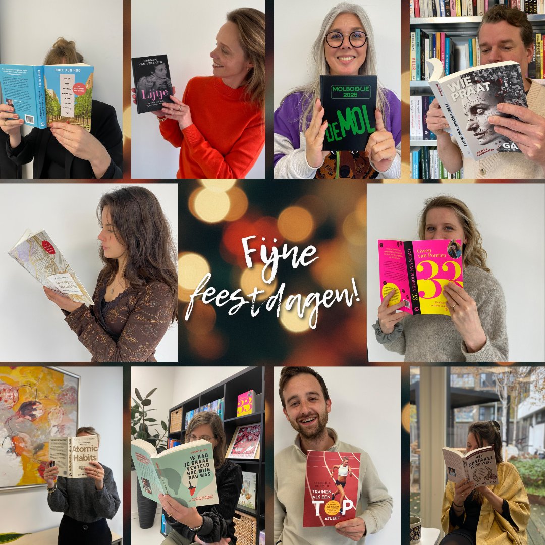 Fijne feestdagen namens iedereen van Lev. Uitgevers! 🎄✨