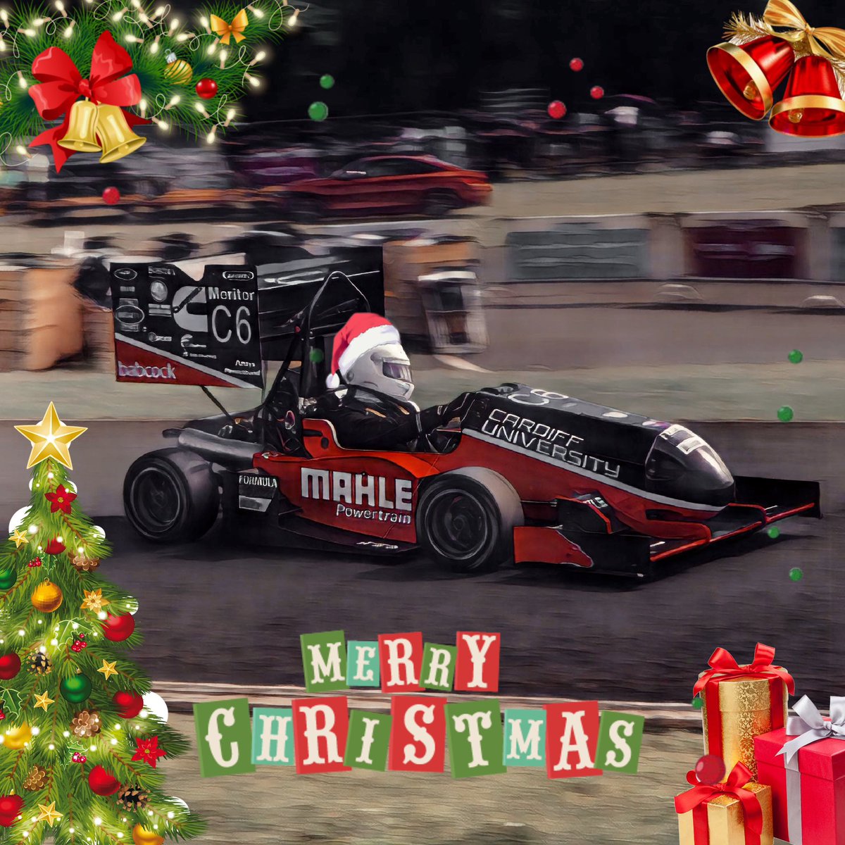 Wishing everyone a very Merry Christmas and Happy Holidays from everyone at Cardiff Racing!