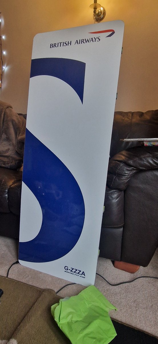 my dad ordered "airplane parts" for Christmas 

I thought he meant parts for model planes, but no, actual parts of scrap planes