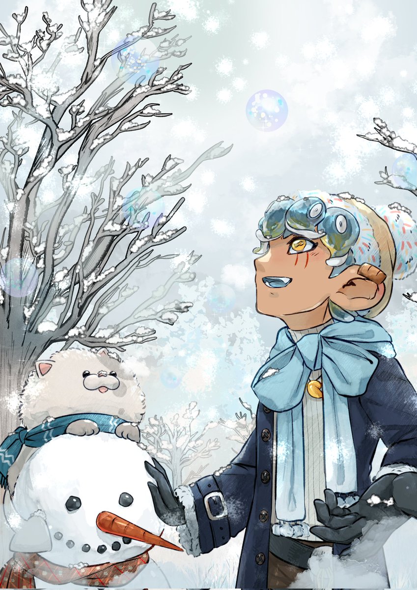 Joyeux Noël ! ✨💙
#SecretSquidSanta for Leo_68 #SquidOrder