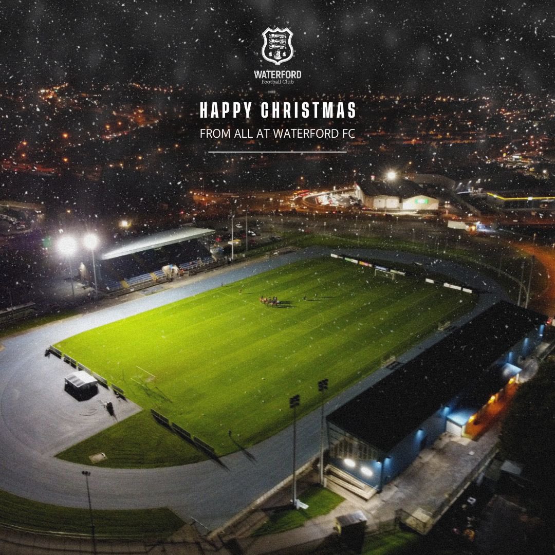 WaterfordFCie's tweet photo. Happy Christmas to our loyal and dedicated supporters, from all at Waterford FC 🎅

#WaterfordFC https://t.co/PYzasbn4Pb