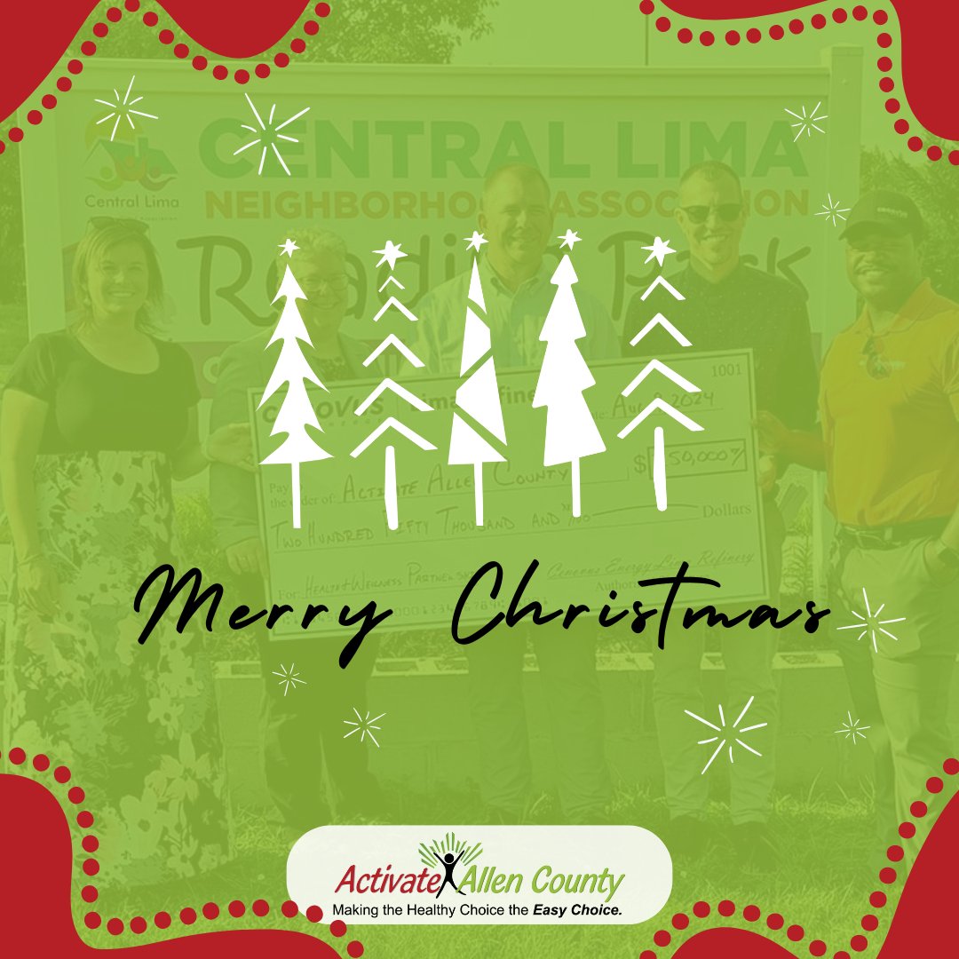ActivateAllenCo's tweet photo. May your day be filled with laughter, love, and unforgettable moments. Thank you for being a part of Activate Allen County, and for spreading health and happiness throughout the year.

From our family to yours, Merry Christmas! 🎄 https://t.co/xMyYxbfCKT