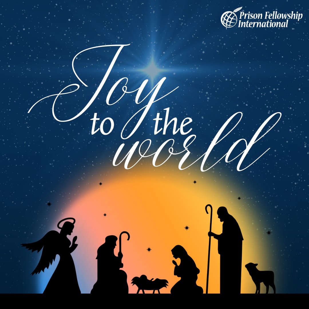 This Christmas, we celebrate the great joy that came to the world with Jesus' birth! At Prison Fellowship International, we witness this joy daily – from prisoners discovering freedom in Christ to children finding hope through His love. Merry Christmas from our family to yours!