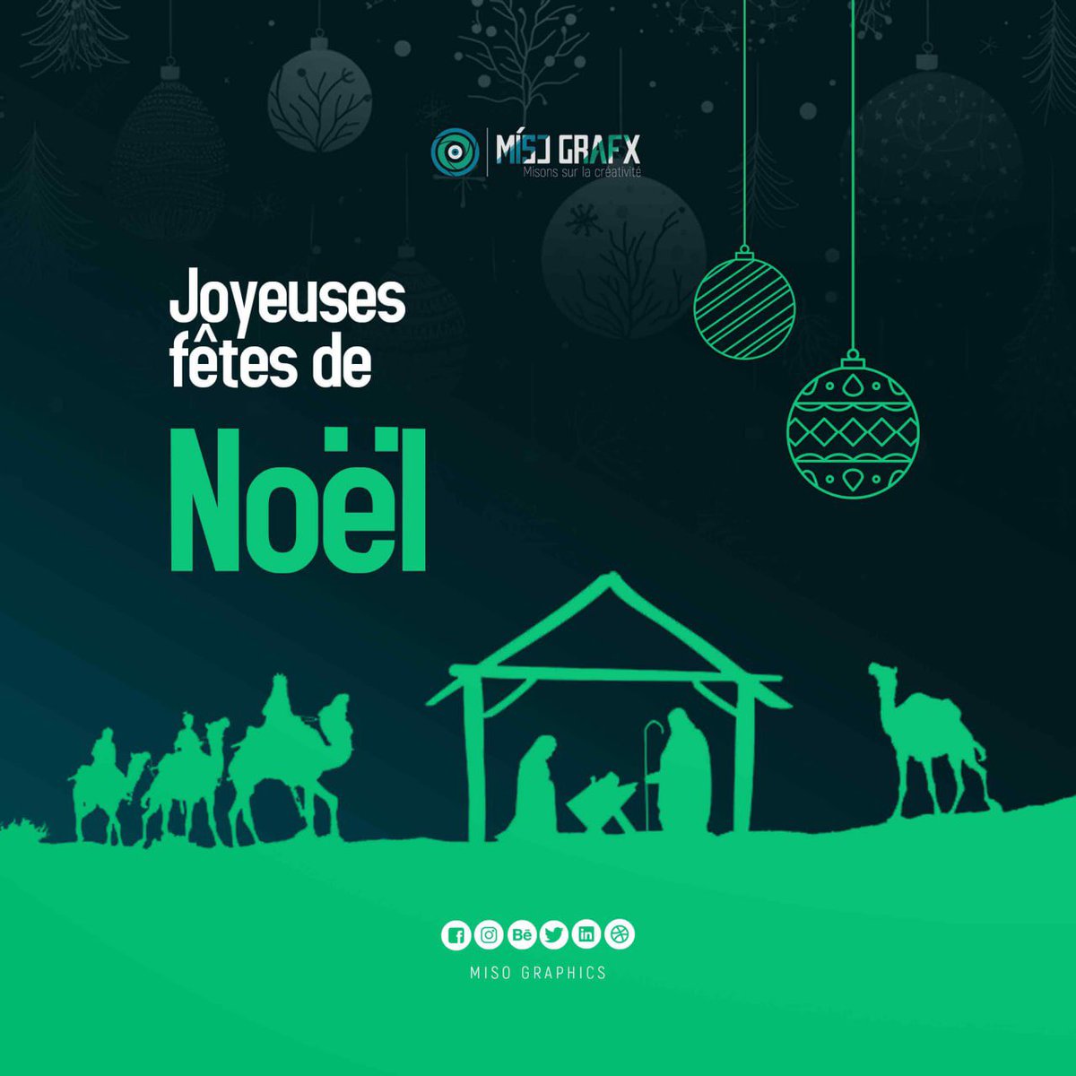 misographics's tweet photo. Chers Misolais 🤗 Que votre Noël soit rempli de couleurs, de joie et de moments chaleureux.

#JoyeuxNoël #Noel2024 #Misographics #GraphicDesign https://t.co/0ba5l5OnGK