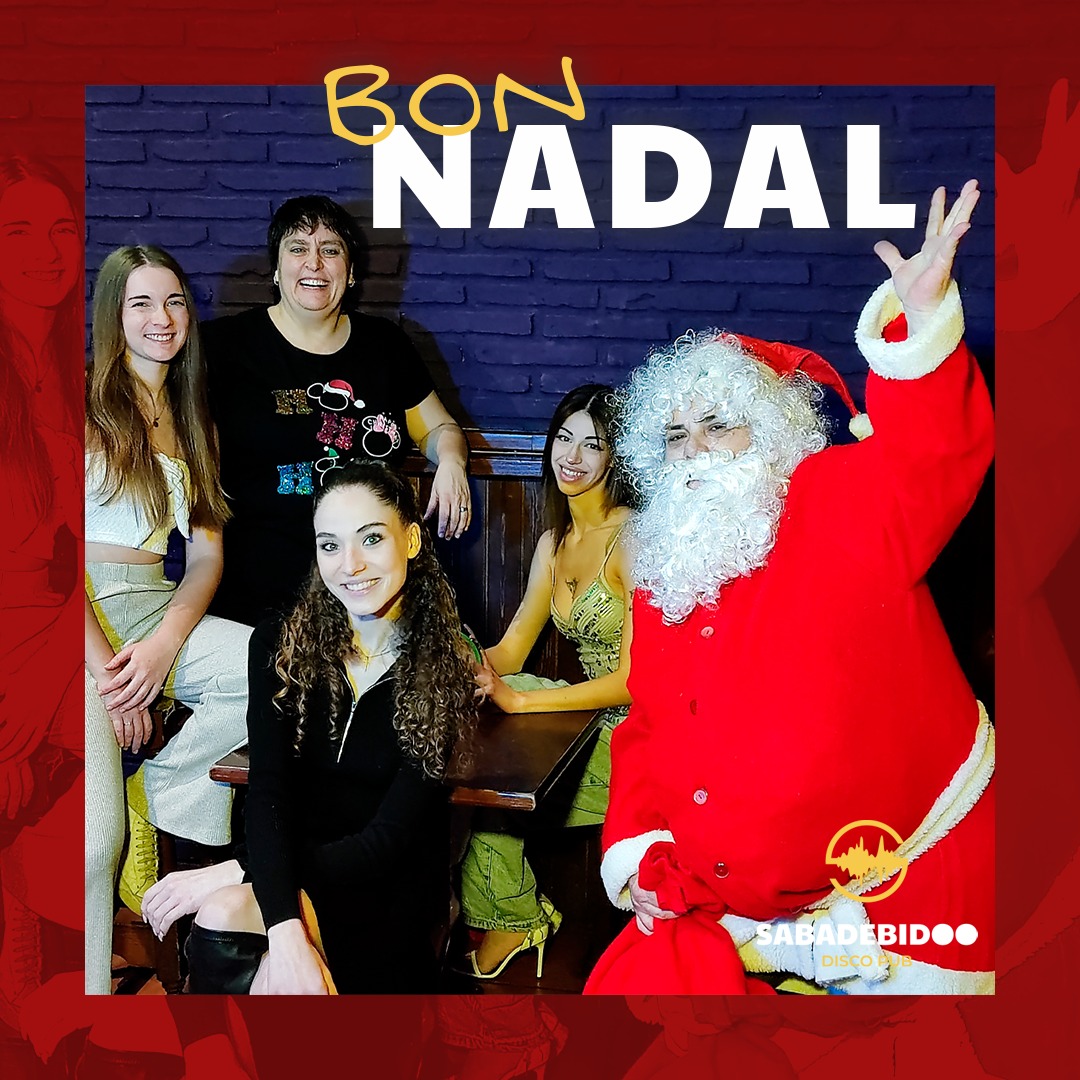 Bon Nadal!! ✨ L'equip del Sabadebidoo us desitja a tothom molt Bones Festes i, si passeu pel local, també, molta festa!

#bonnadal #feliznavidad