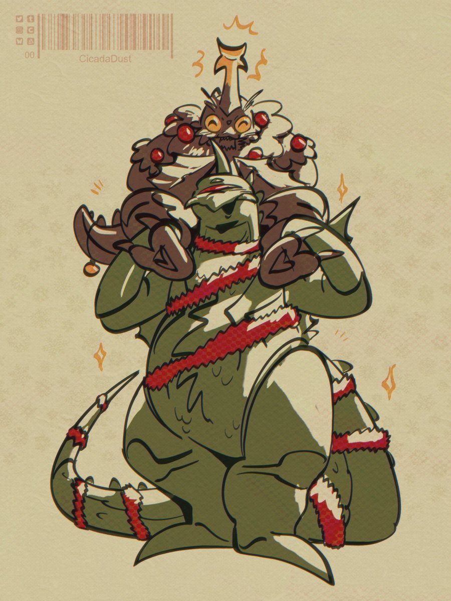 CicadaDust's tweet photo. Happy Holidays 😤😤😤🎄 https://t.co/wFr2SXCfxu
