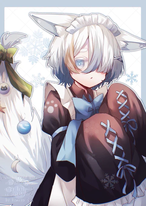 #HAPPYHOLIDAYS モフモフ狐のクリスマス 