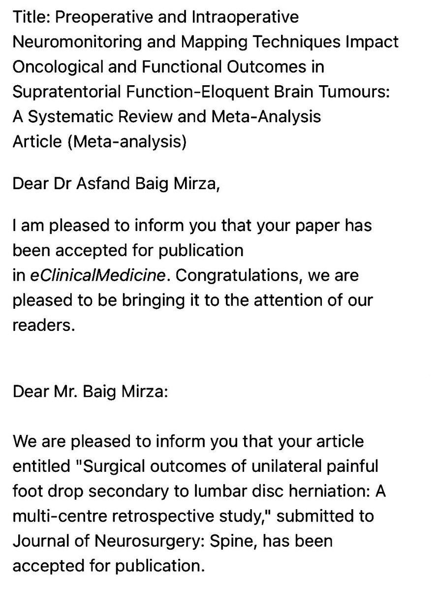 Merry Christmas 🎄 
Publication 🚨 🚨 
Thankful to the team and supervision from <a href="/A_RSadek/">Ahmed Sadek</a> <a href="/GordanGrahovac/">Gordan Grahovac MD PhD</a> <a href="/lavrador_jose/">José Pedro Lavrador</a>. 🎅🏼 
Excited for new projects in 2025.