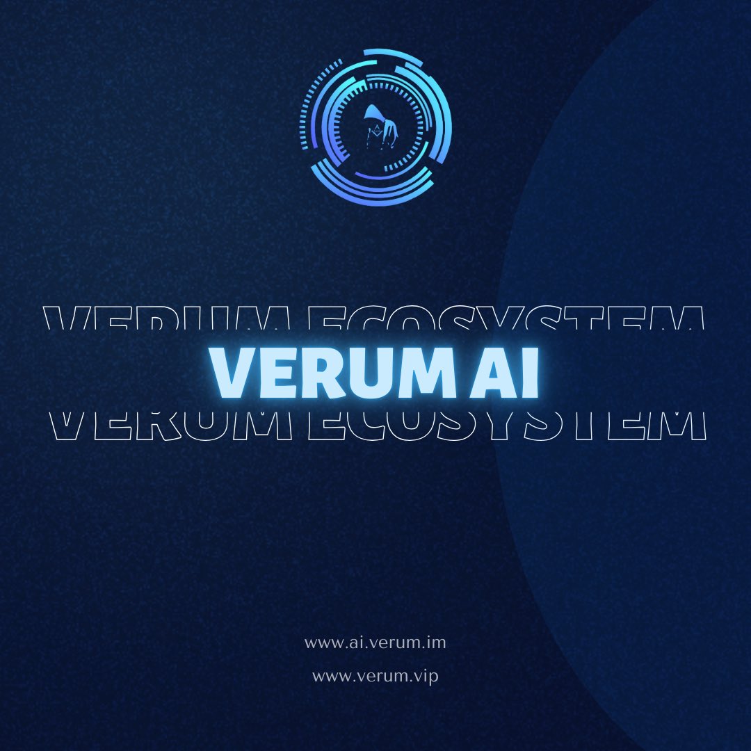 Ai_Verum's tweet photo. Verum AI β revolutionize your daily tasks with artificial intelligence! π€β¨
Verum AI is an essential part of the innovative Verum ecosystem.
More info: https://t.co/rBZKWxt1V1
#VerumAI #ArtificialIntelligence #VerumEcosystem #Verum https://t.co/GPiEEZi8rE
