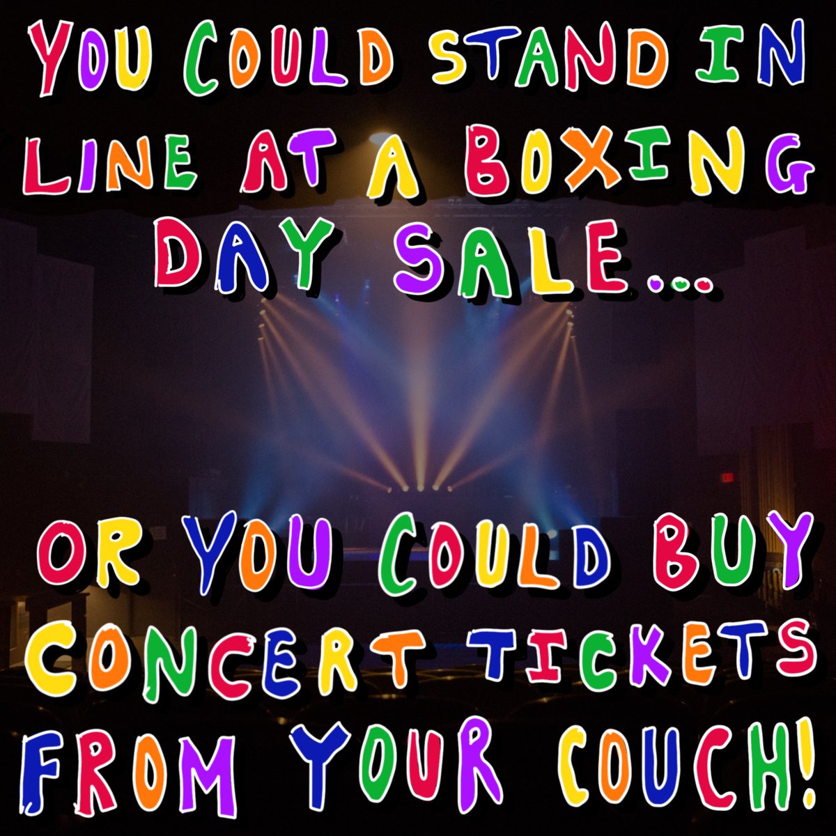 RickshawTheatre's tweet photo. Just sayin'! 😉
https://t.co/VX190wrHKh for tickets 🎫
#rickshawtheatre #vancouvermusic #livemusic #tickets #buytickets #boxingday #showtickets #concerttickets #whattodoinvancouver https://t.co/LY4i481Kod