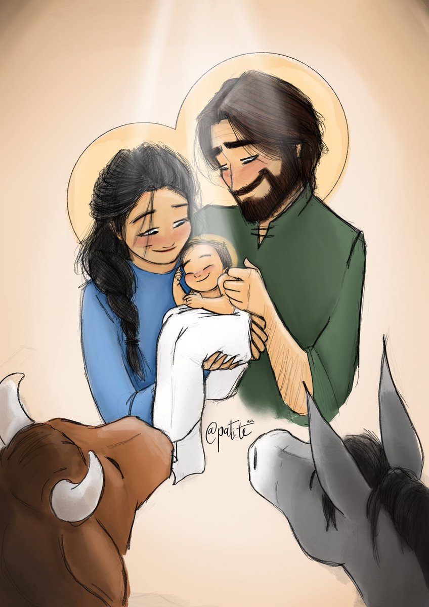 patite3's tweet photo. ¡¡¡Ya está aquí!!!!!
Cada año, la Navidad nos recuerda que Dios, si Dios, ha querido tomar nuestra naturaleza humana para salvarnos.
Ahora sí que nuestra vida adquiere un sentido diferente. Un sentido de eternidad.
Gracias María y José por vuestra fidelidad a la misión De Dios. https://t.co/vCBiREjYag