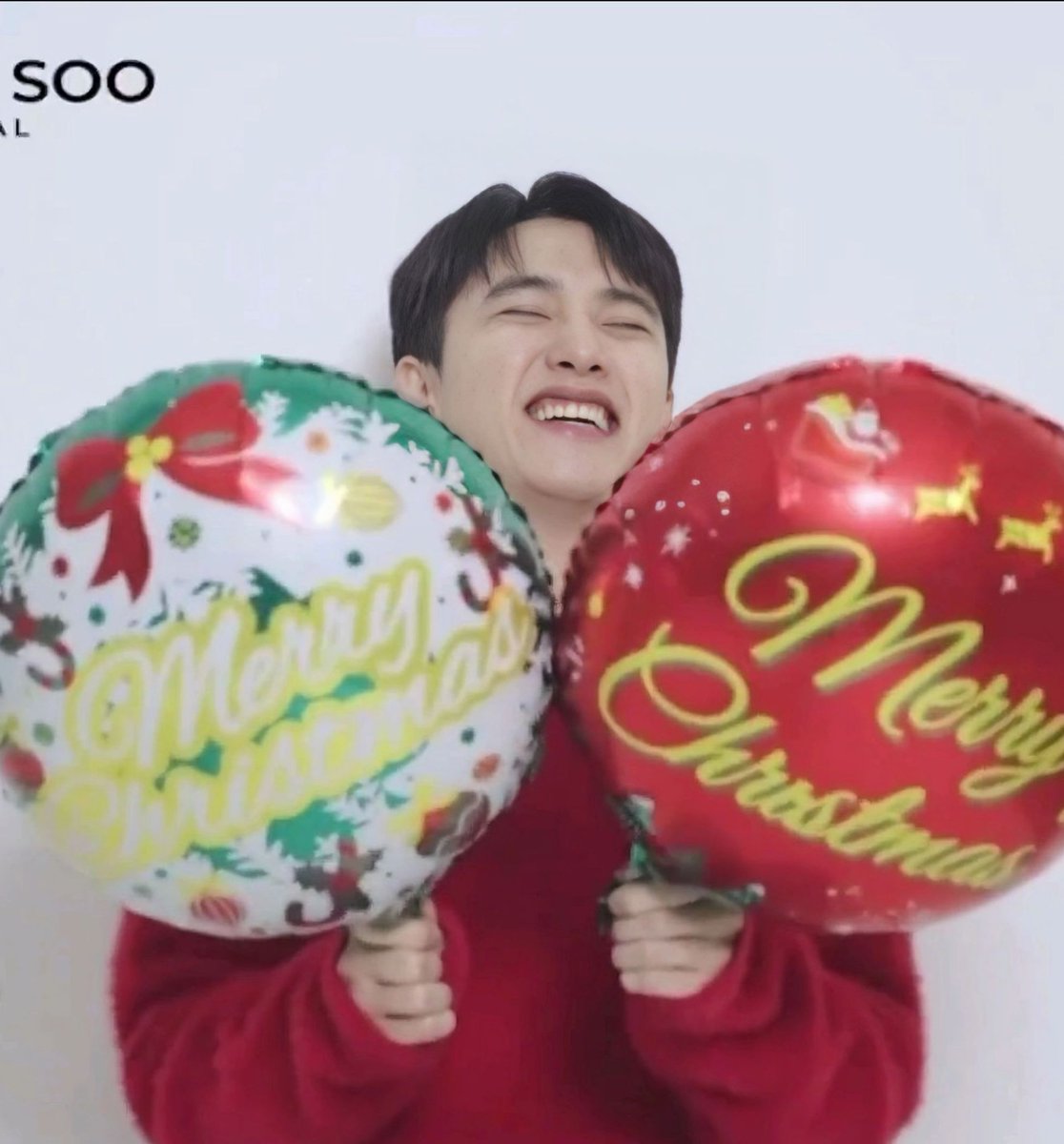 You know Kyungsoo is having a blast when he tilts his head back laughing